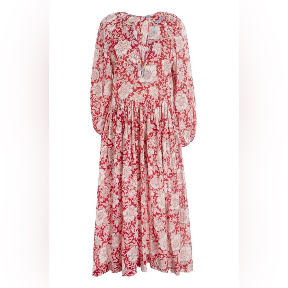 Pre Loved ALIX OF BOHEMIA TUESDAY RUBY DRESS - Picture 2 of 11